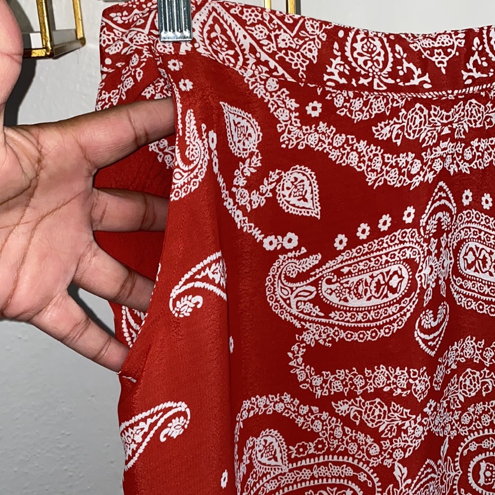 Lovely Boho Urban Outfitters Maxi Skirt. Paisley Bandana Print. - Picture 5 of 10